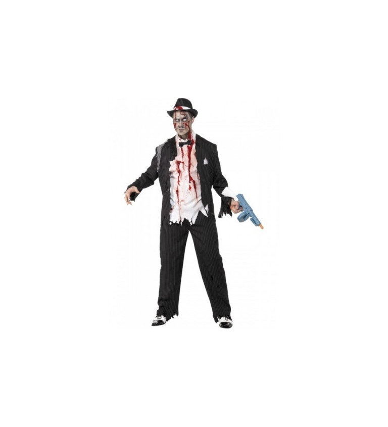 Kostým pre mužov - Zombie gangster