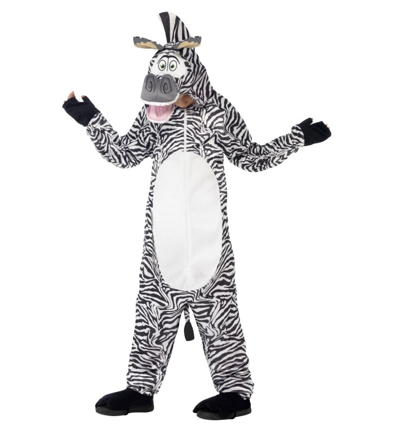 Detský kostým - Zebra Marty