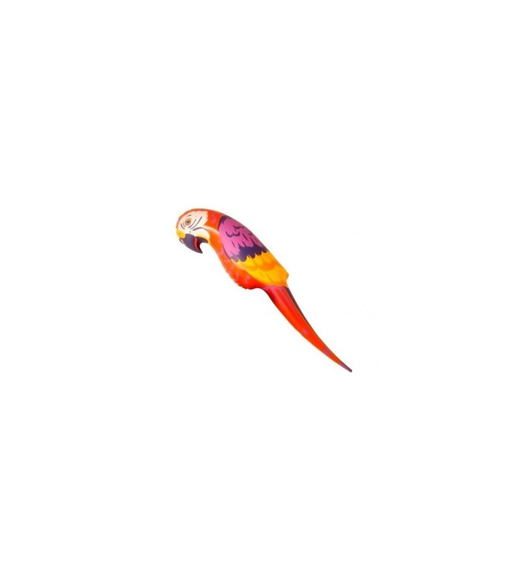 Nafukovací farebný papagáj