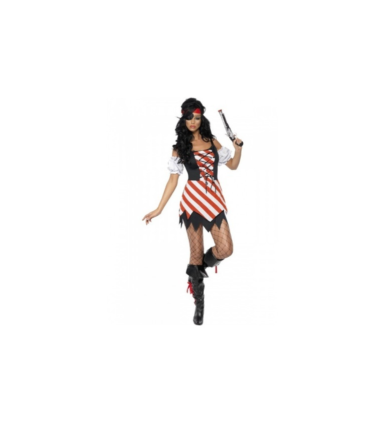 Kostým pre ženy - Pirátka-dôstojníčka