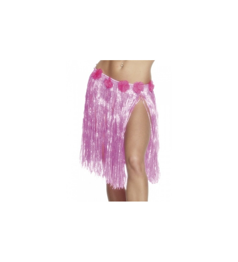 Hawai mini sukňa - ružová