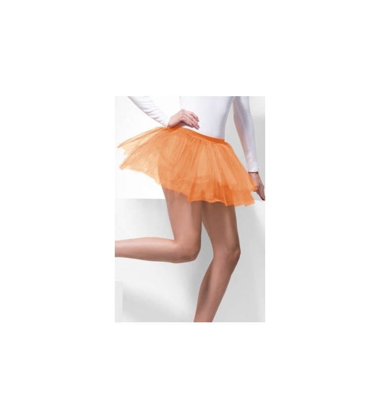 Sukienka pod šaty - oranžová