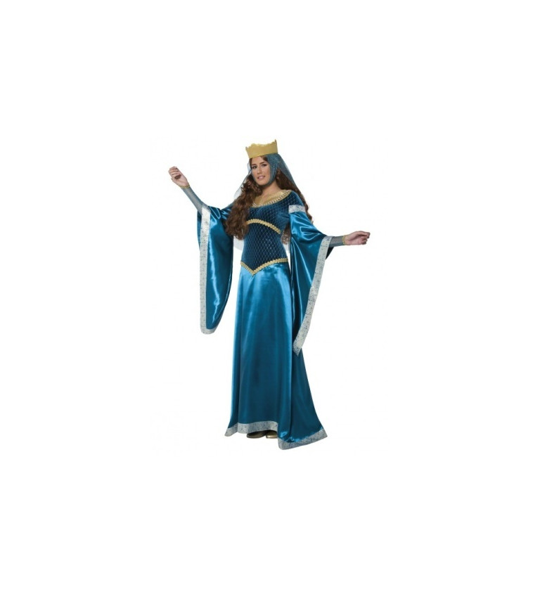 Kostým pre ženy - Kráľovná modrá