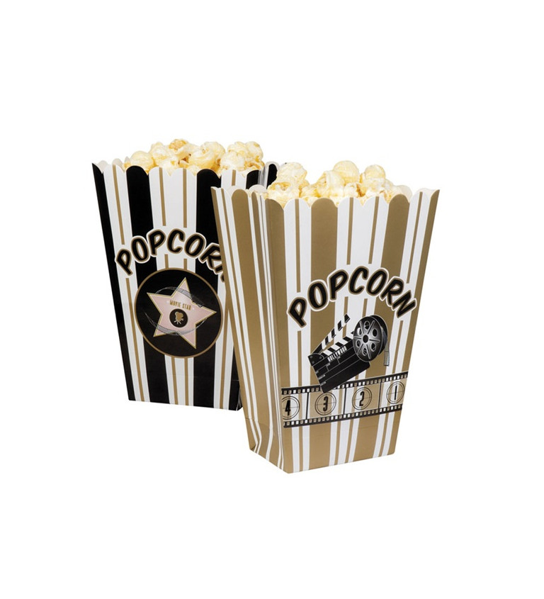 Hollywoodske nádoby na popcorn