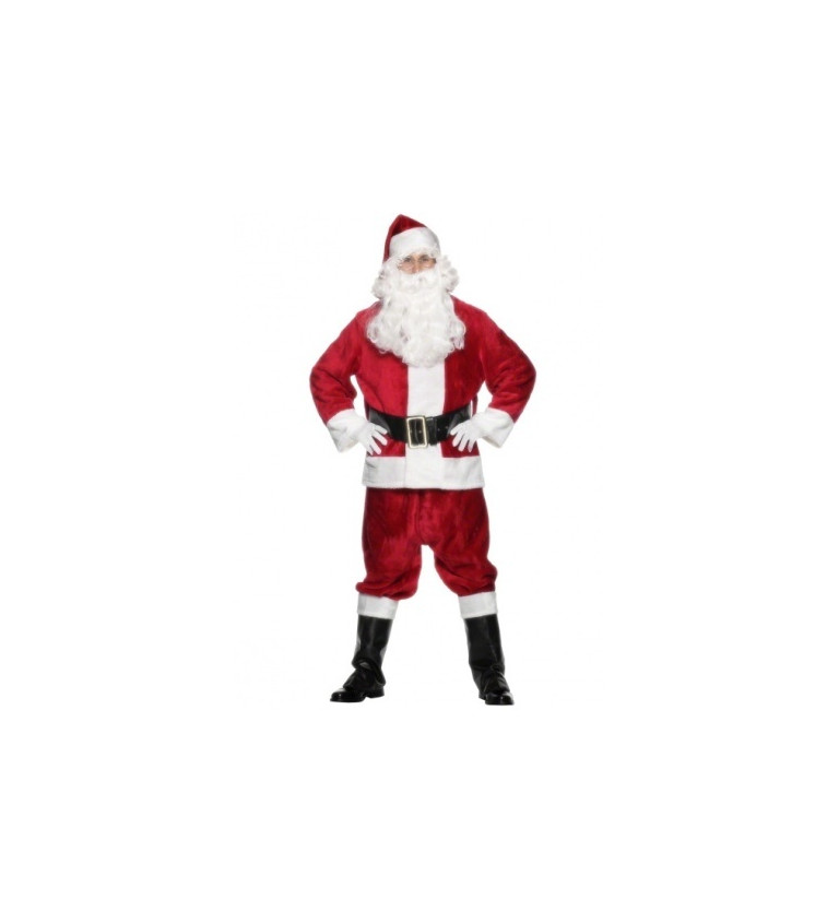 Kostým pre mužov - Santa Super Deluxe