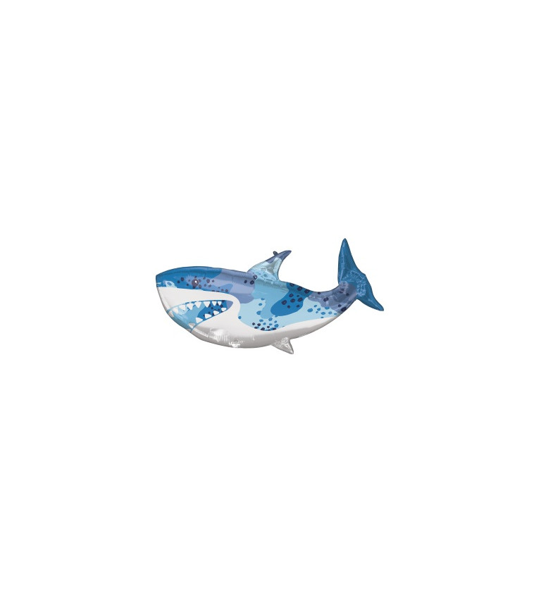Fóliový balón s motívom žraloka