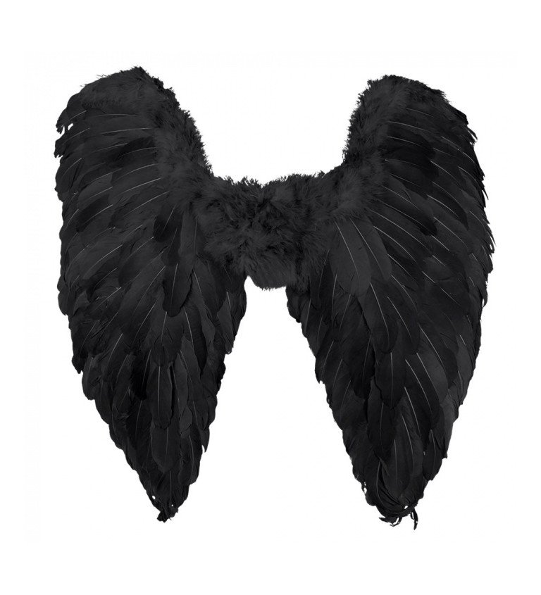 Čierne skladacie krídla