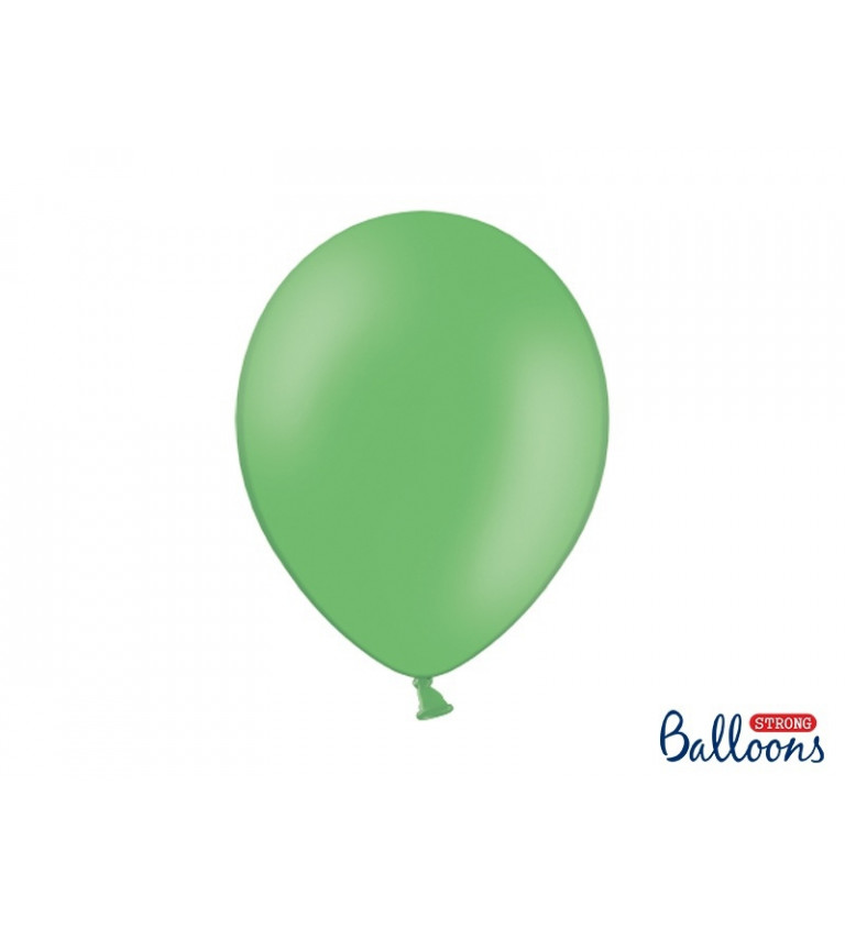 Pastelový balónik - zelený