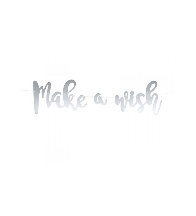 Girlanda Jednorožec - Make a wish