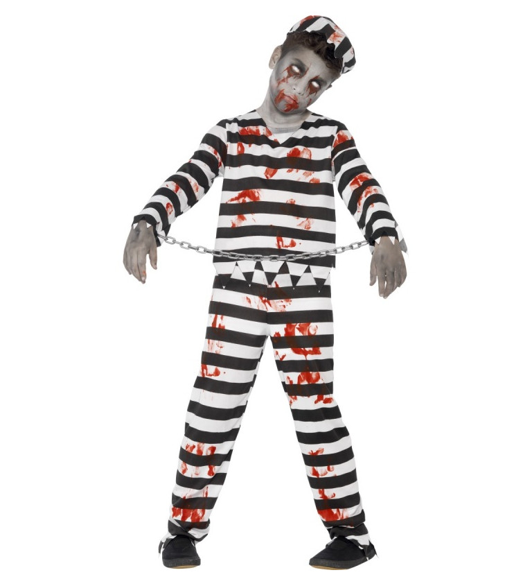 Detský kostým Zombie väzeň