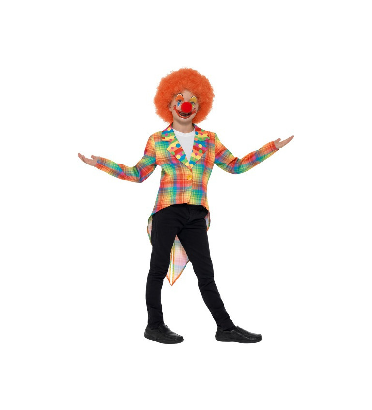Farebný neónový klaun