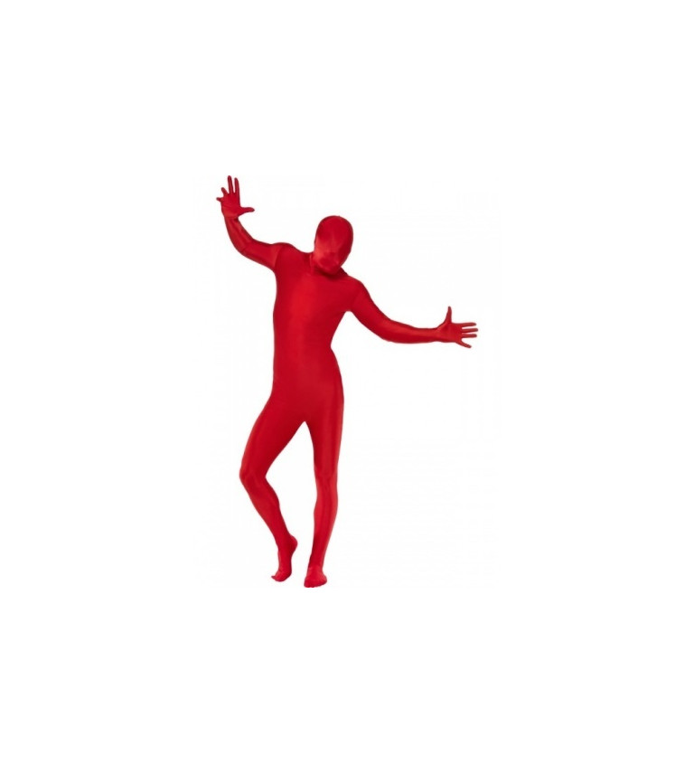 Unisex kostým Morphsuit, červený