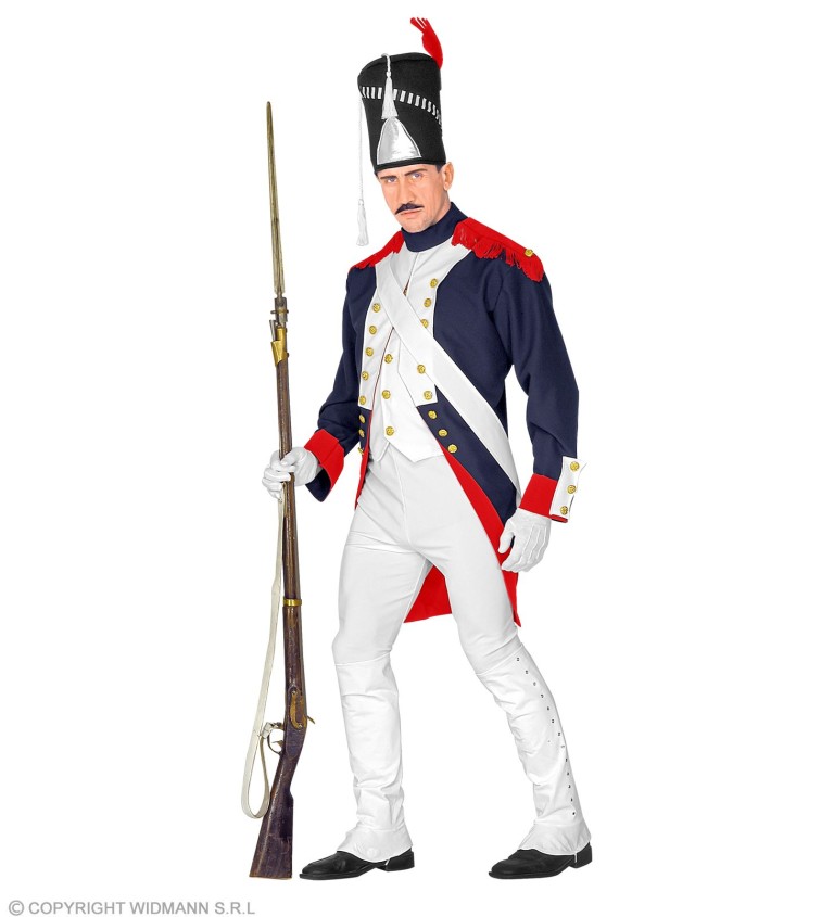 Kostým pre mužov - Vojak-18. storočie