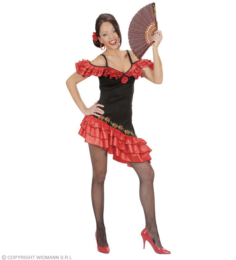 Kostým pre ženy - Španielská tanečnica