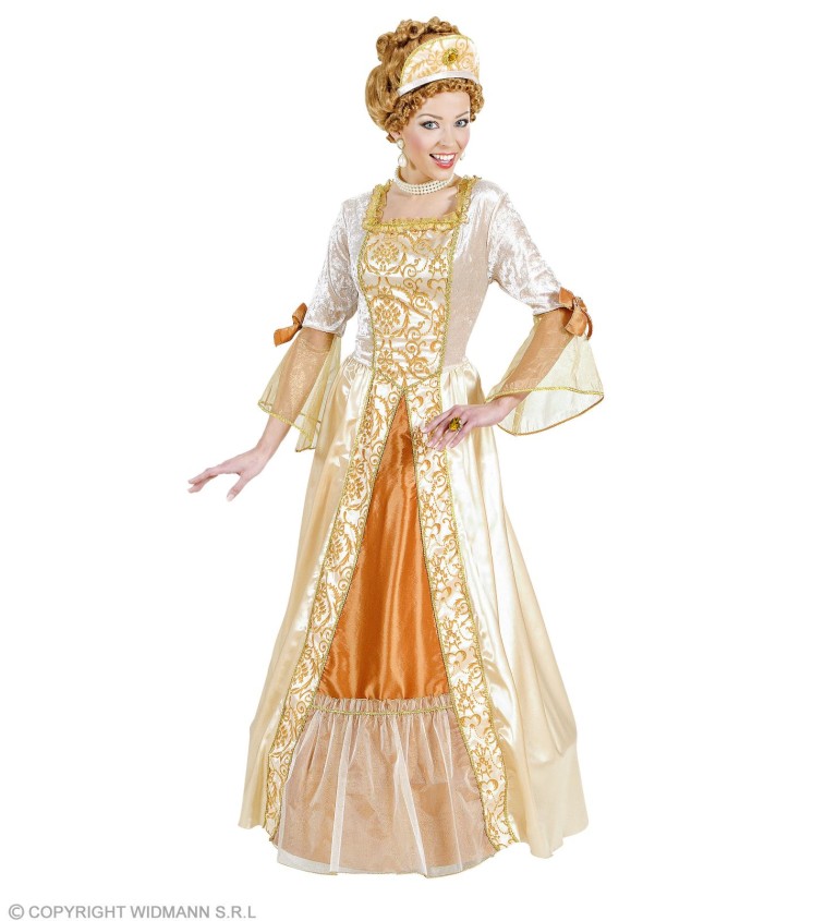 Dámsky kostým Zlatá princezná