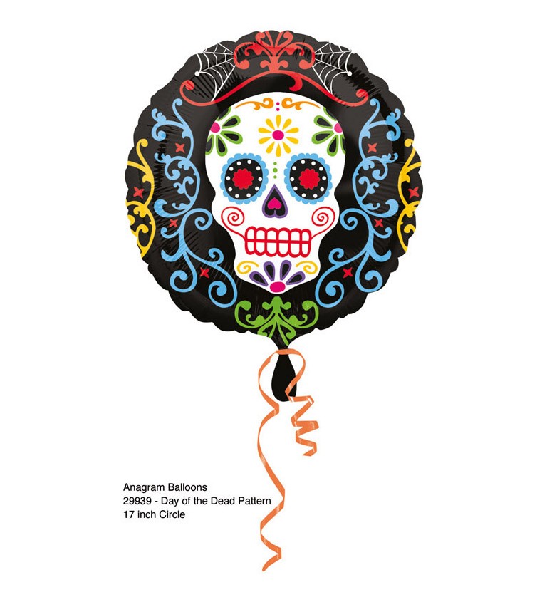 Fóliový balónik Mexický halloween