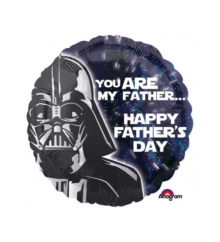 Balónik Darth Vader - sviatok otcov