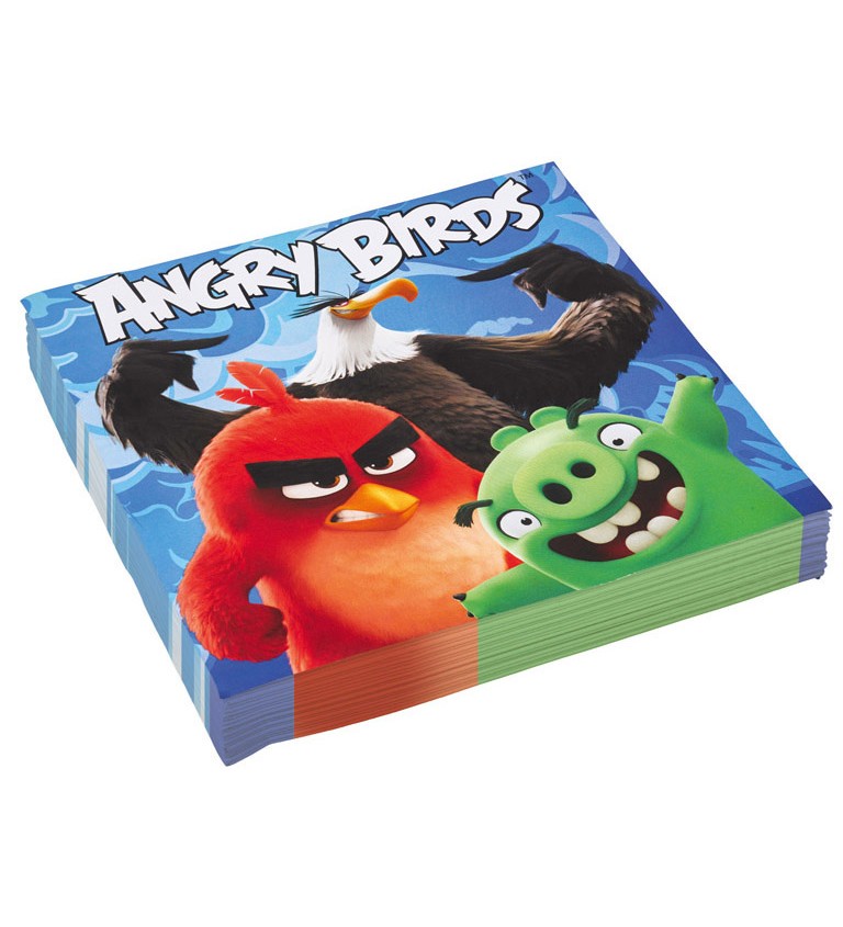 Papierové obrúsky - Angry Birds