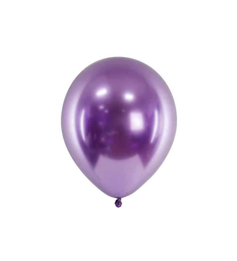 Chrómové balóniky fialové