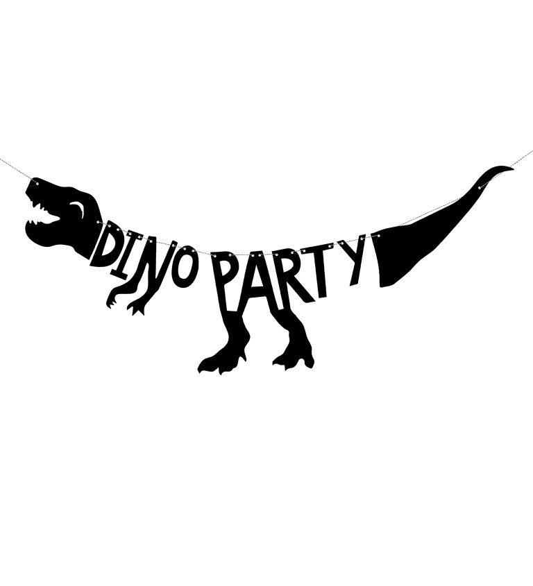 Girlanda Dino Party