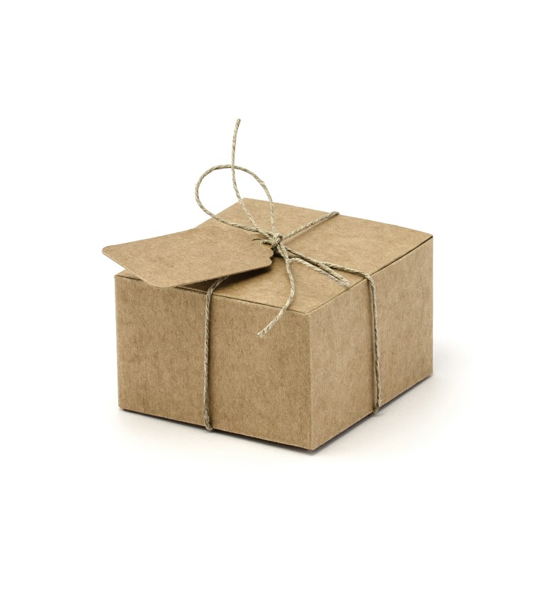 Darčeková krabička - so štítkom II