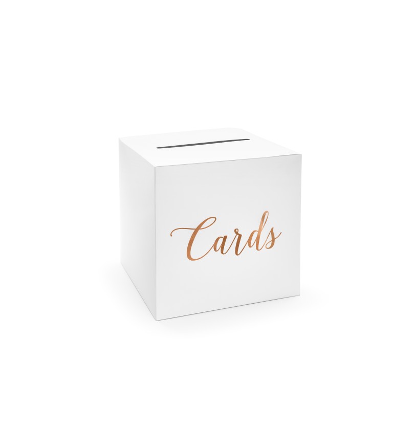 Svadobná krabica Cards