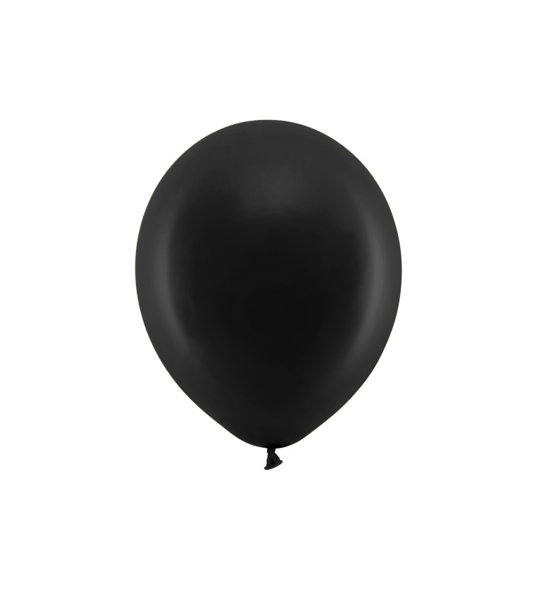 Balóniky v čiernej farbe