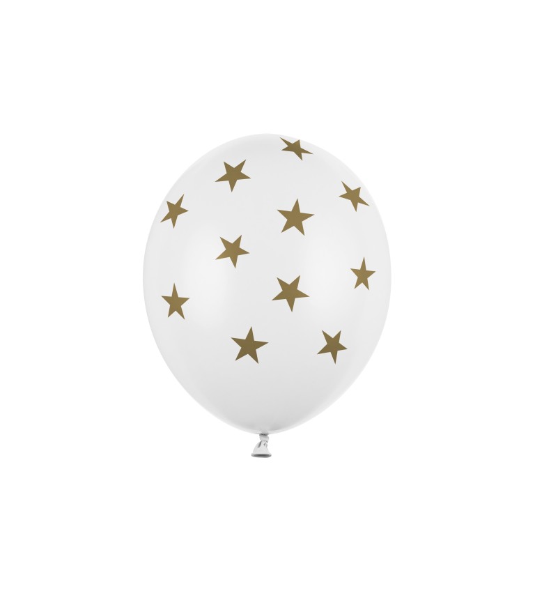 Balónik - Zlaté hviezdy 6ks