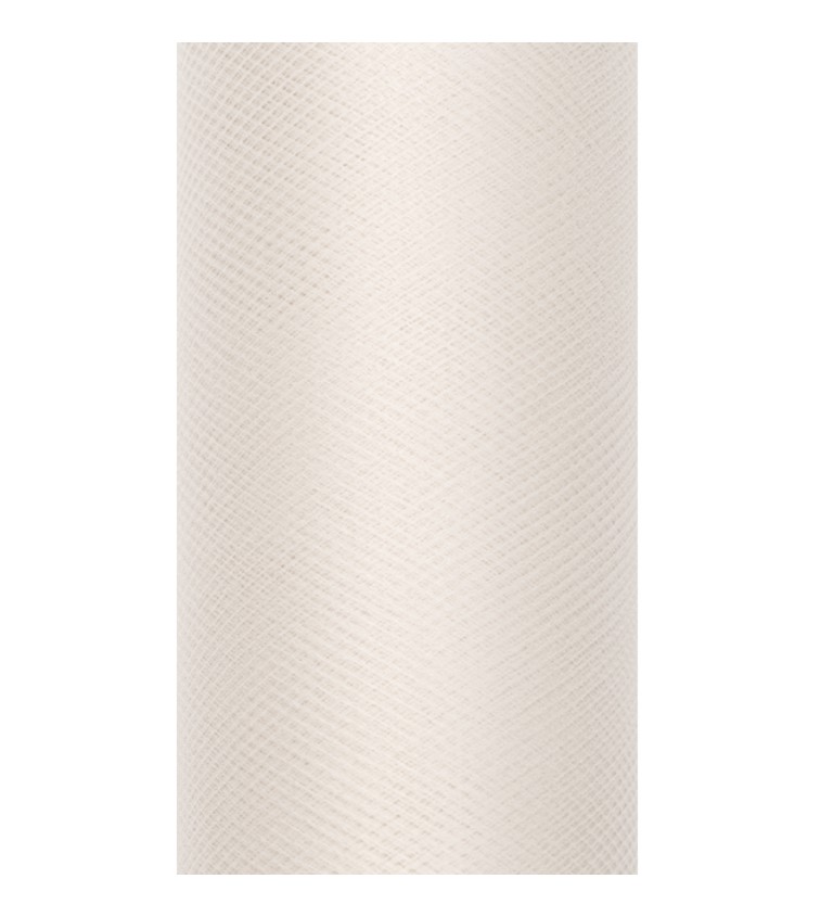 Dekoratívny tyl - biely (30cm)