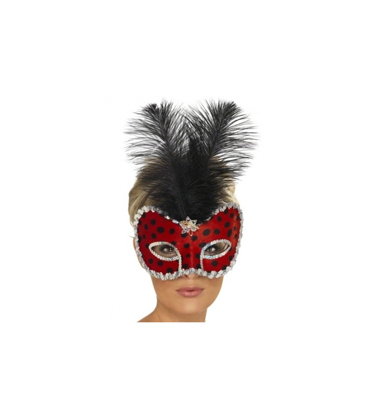 Benátska maska Lady Bug