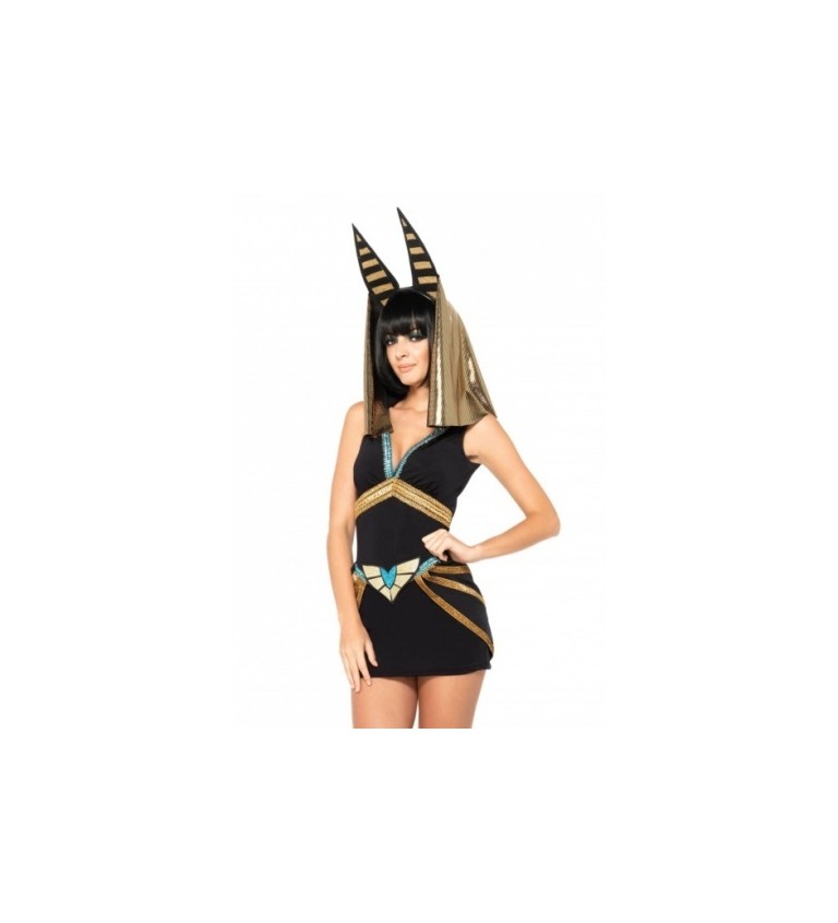 Kostým pre ženy - Egyptská bohyňa (Anubis)