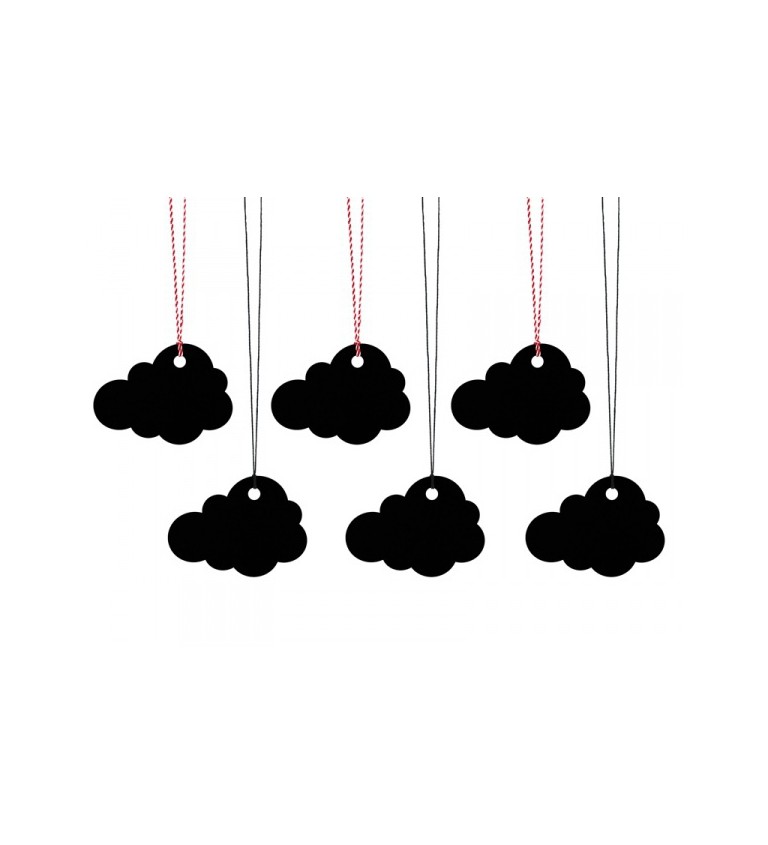 Gift tags Cloud (1 pkt / 6 pc.)