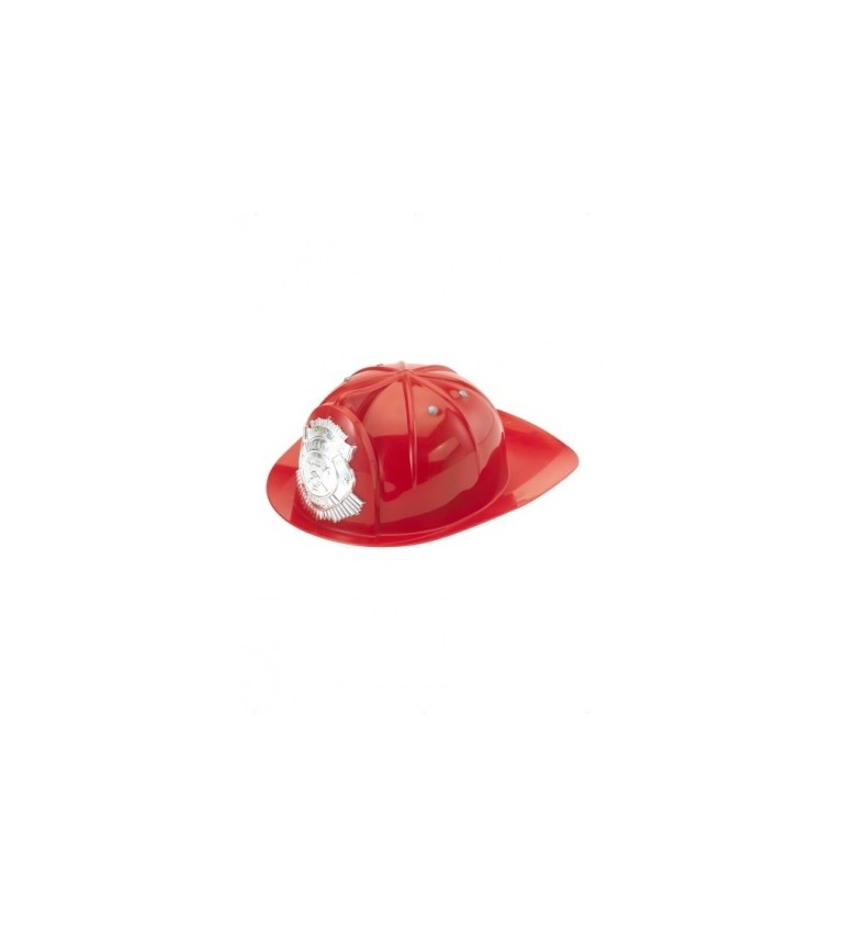 Hasičská helma detská - červená