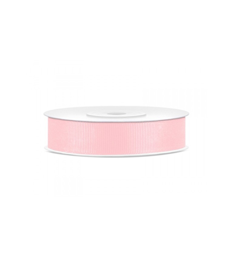 Grosgrain ribbon, light cold pink