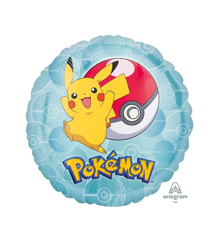 Fóliový balónik "Pokémon"