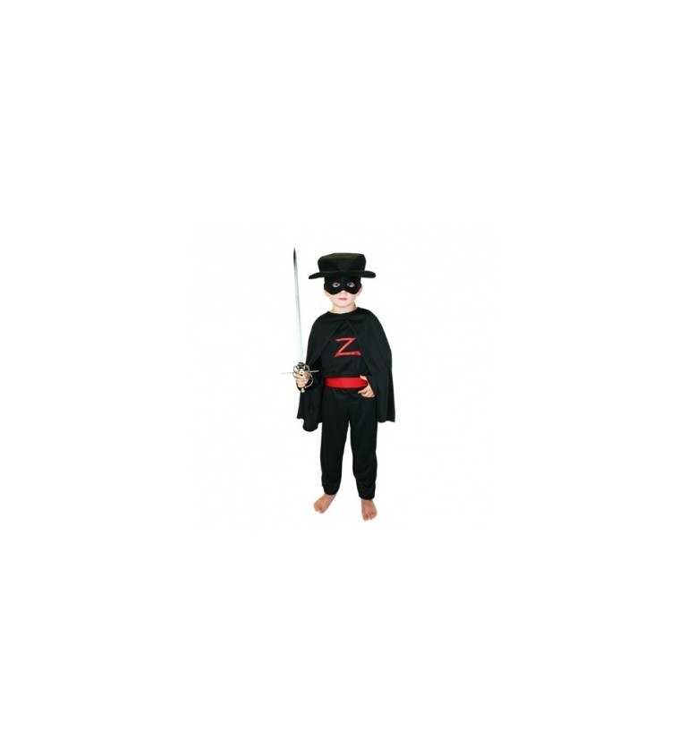 Detský kostým pre chlapca - Zorro