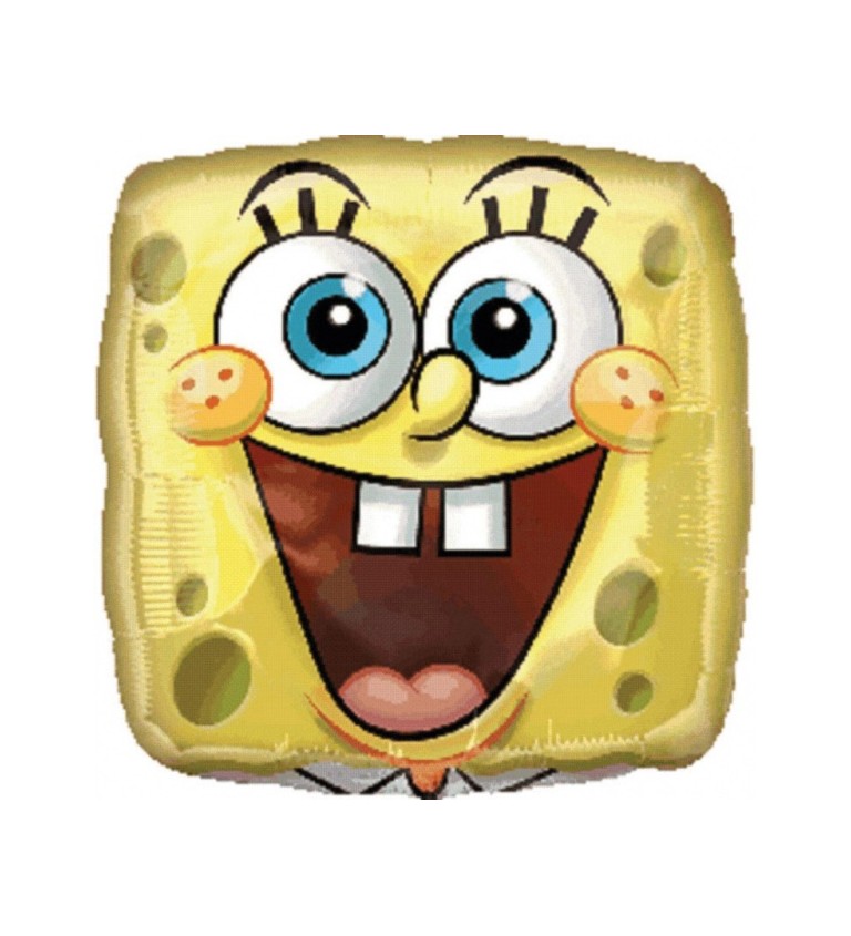 Fóliový balón - tvár SpongeBob