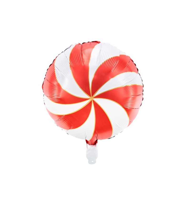 Balónik Candy, 35 cm, červený