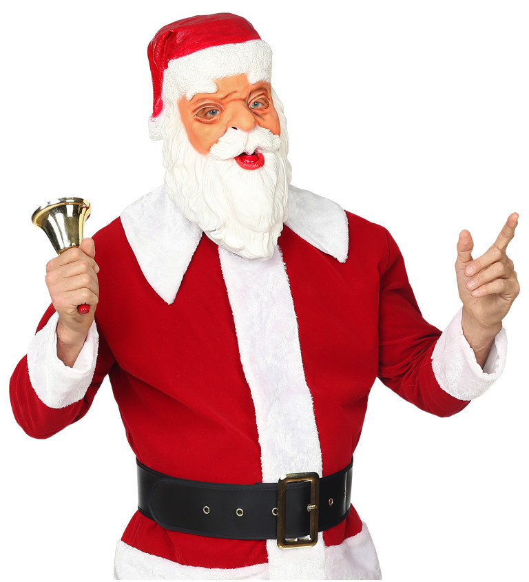 Celohlavová maska Santa