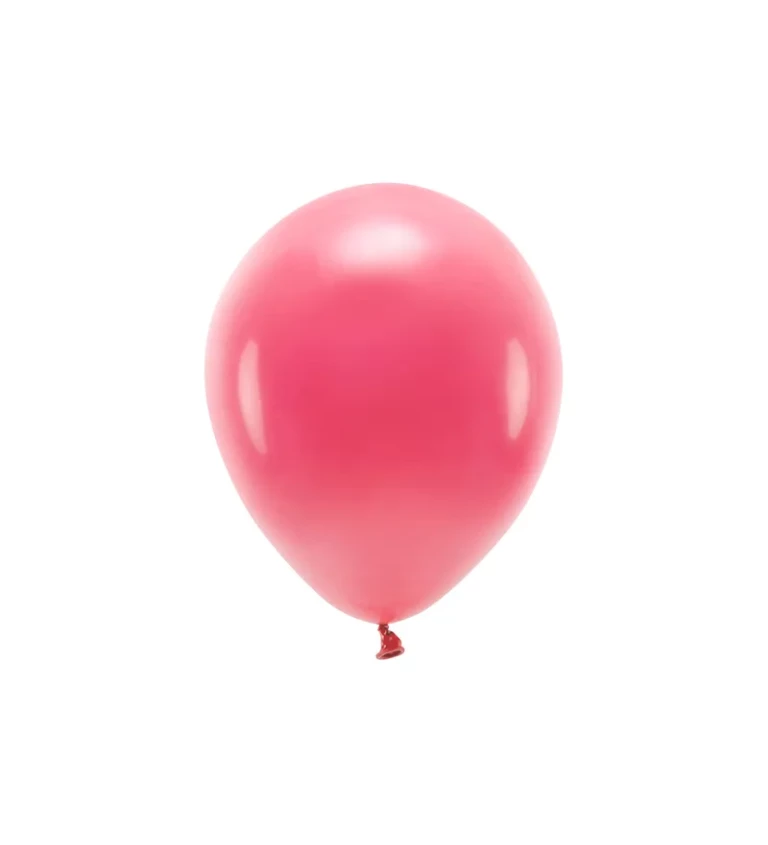 ECO balóniky červené - pastelové