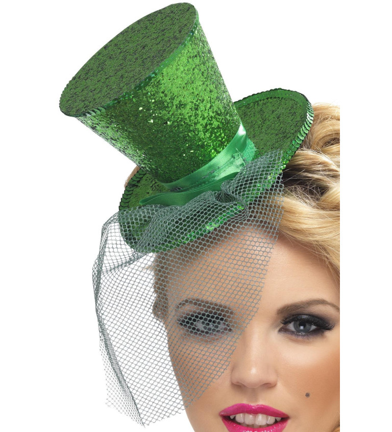 Malý klobúk - zelený