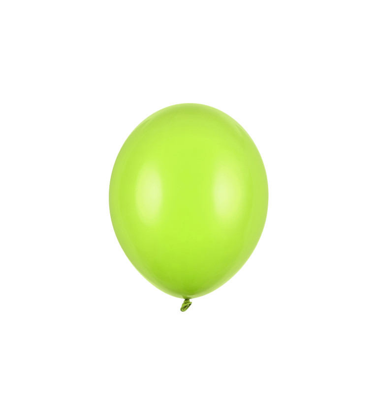 Latexové balóny - Pastelová, svetlozelená