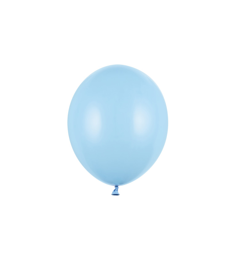 Latexové balóny - Svetlomodrá, pastelová