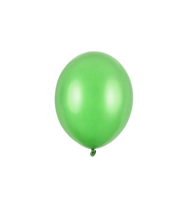Latexové balóny - Metalická zelená