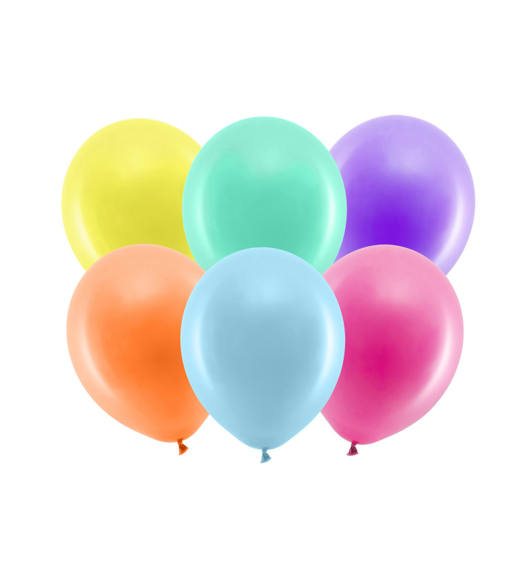 Sada farebných balónikov