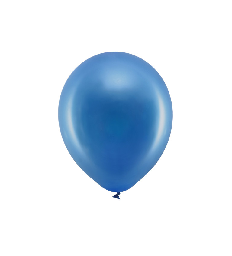 Balón v modrej farbe