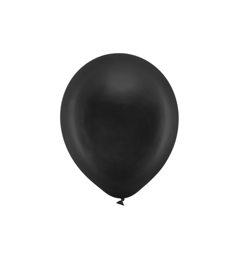 Rainbow balóny - čierna (100ks)