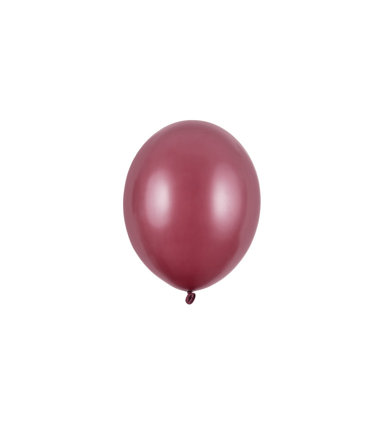 Mini Strong balóny - Metalická gaštanová