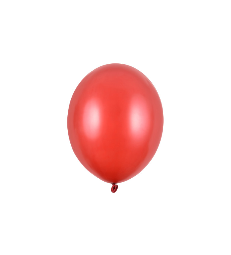 Latexové balóny - Metalická červená
