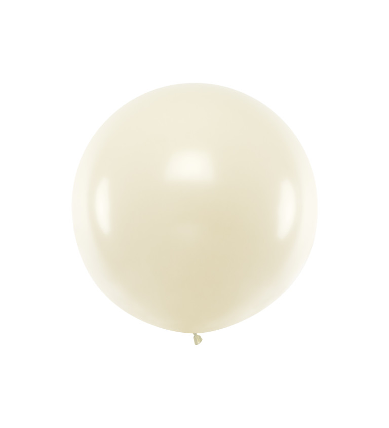 Jumbo balón - Biely
